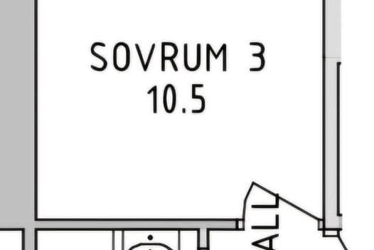 Rum med egen ingång i Rissne